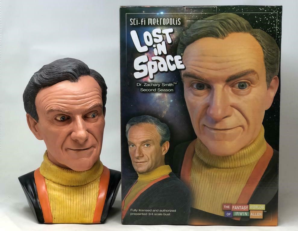 OCT121676 - LOST IN SPACE DR ZACHARY SMITH 3/4 SCALE BUST - Previews World