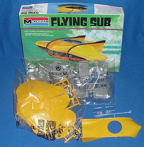 Flying Sub improved reissue - 1:32 scale from Moebius Models