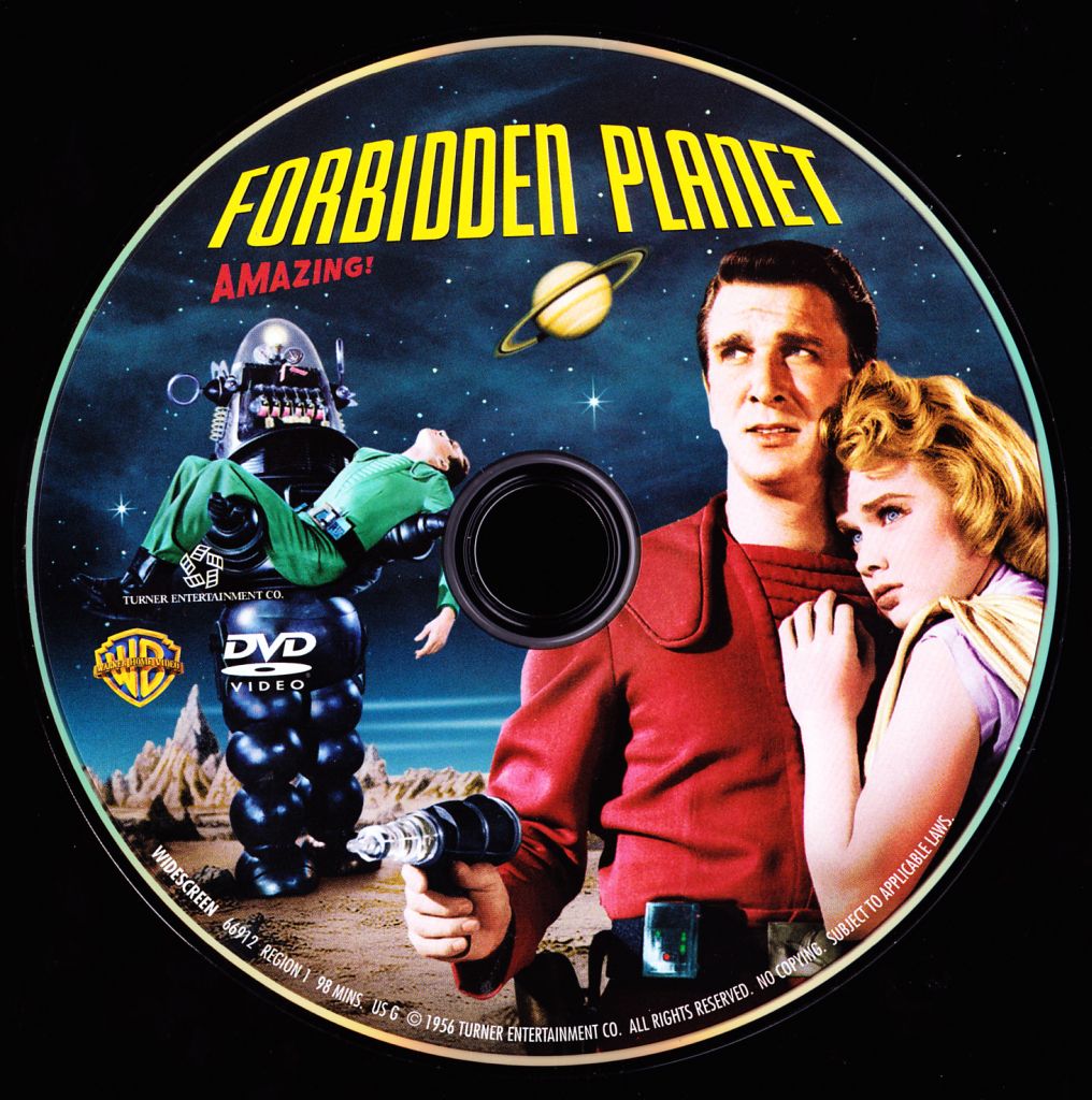 Forbidden Planet ~ DVD ~ Walter Pidgeon, Anne Francis (1956) 883929164042