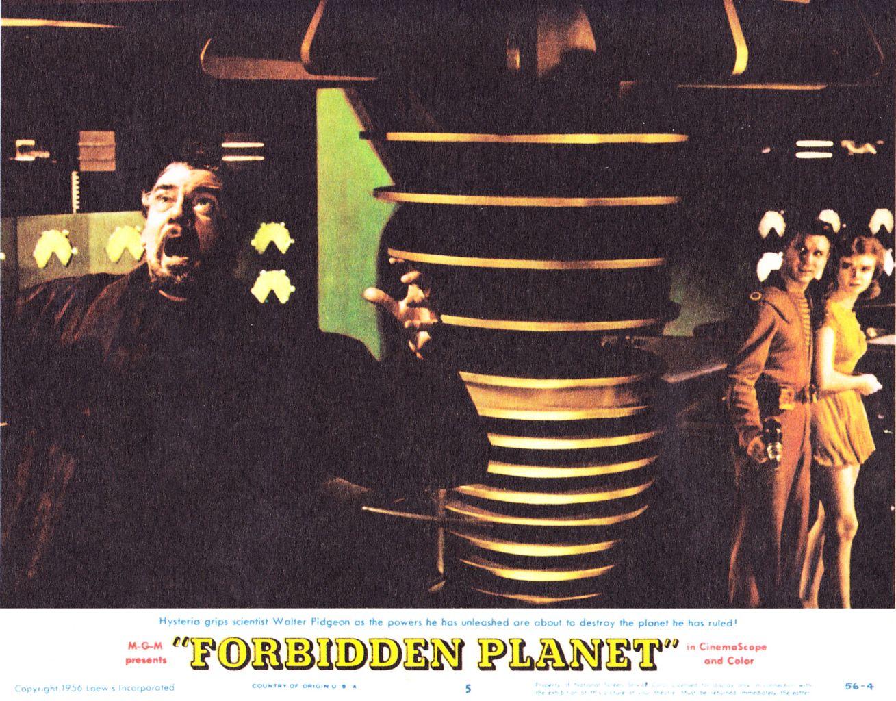 Forbidden Planet ~ DVD ~ Walter Pidgeon, Anne Francis (1956) 883929164042