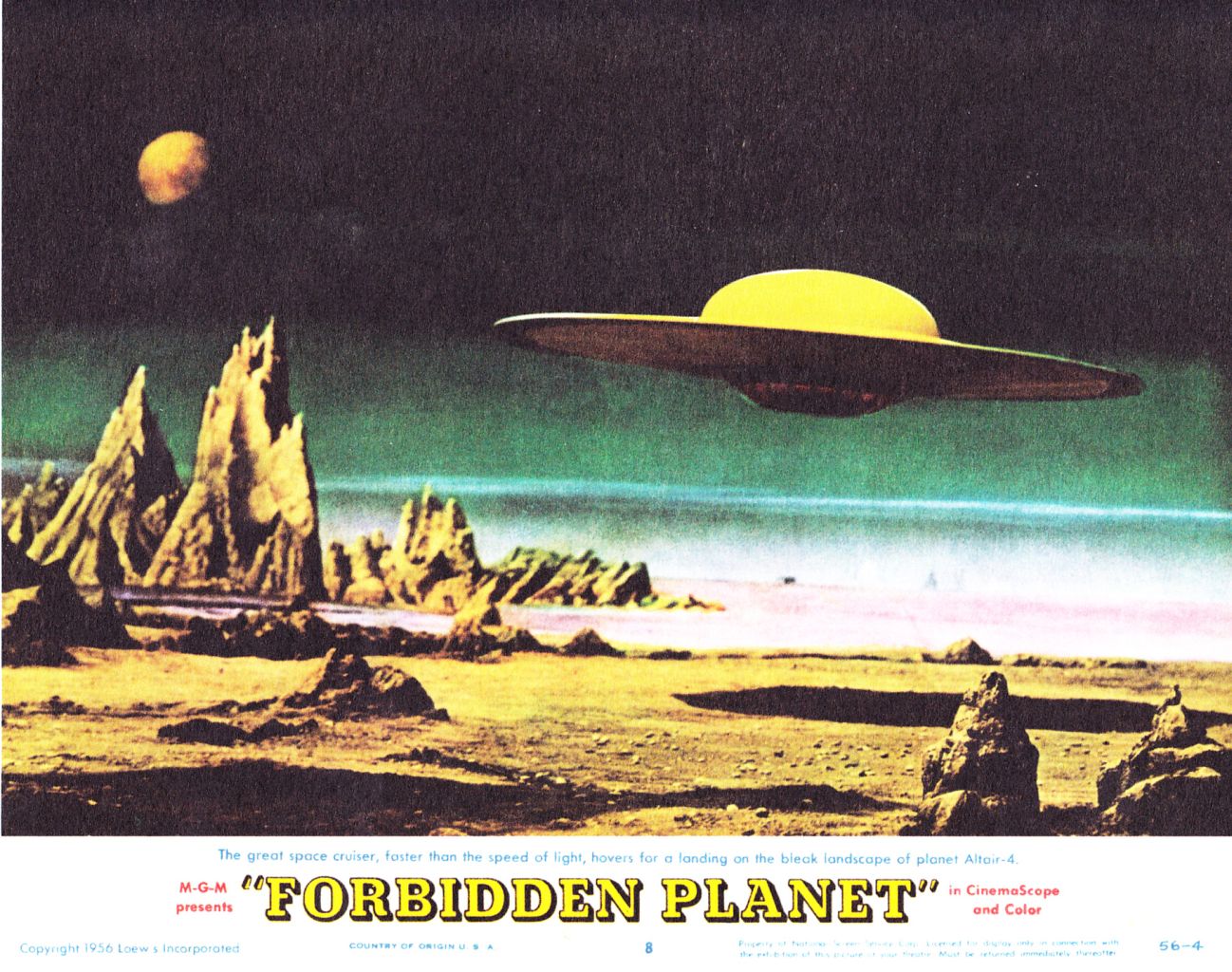 On Viewing Forbidden Planet on Its 60th Anniversary, The Atlas