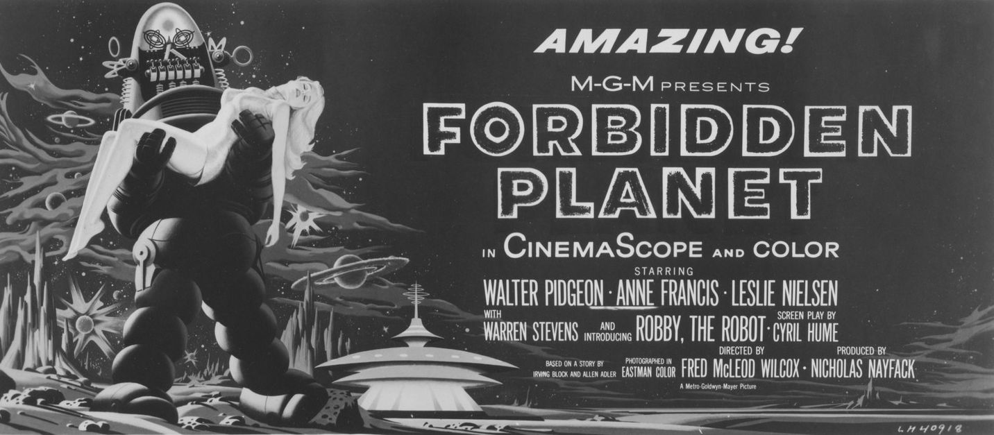  Forbidden Planet : Walter Pidgeon, Anne Francis, Leslie  Nielsen, Robby the Robot, Fred M. Wilcox: Movies & TV